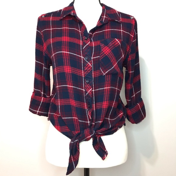 Arizona Jean Company Tops - Arizona Jean Co Boyfriend Fit Long Sleeve Top Sz M